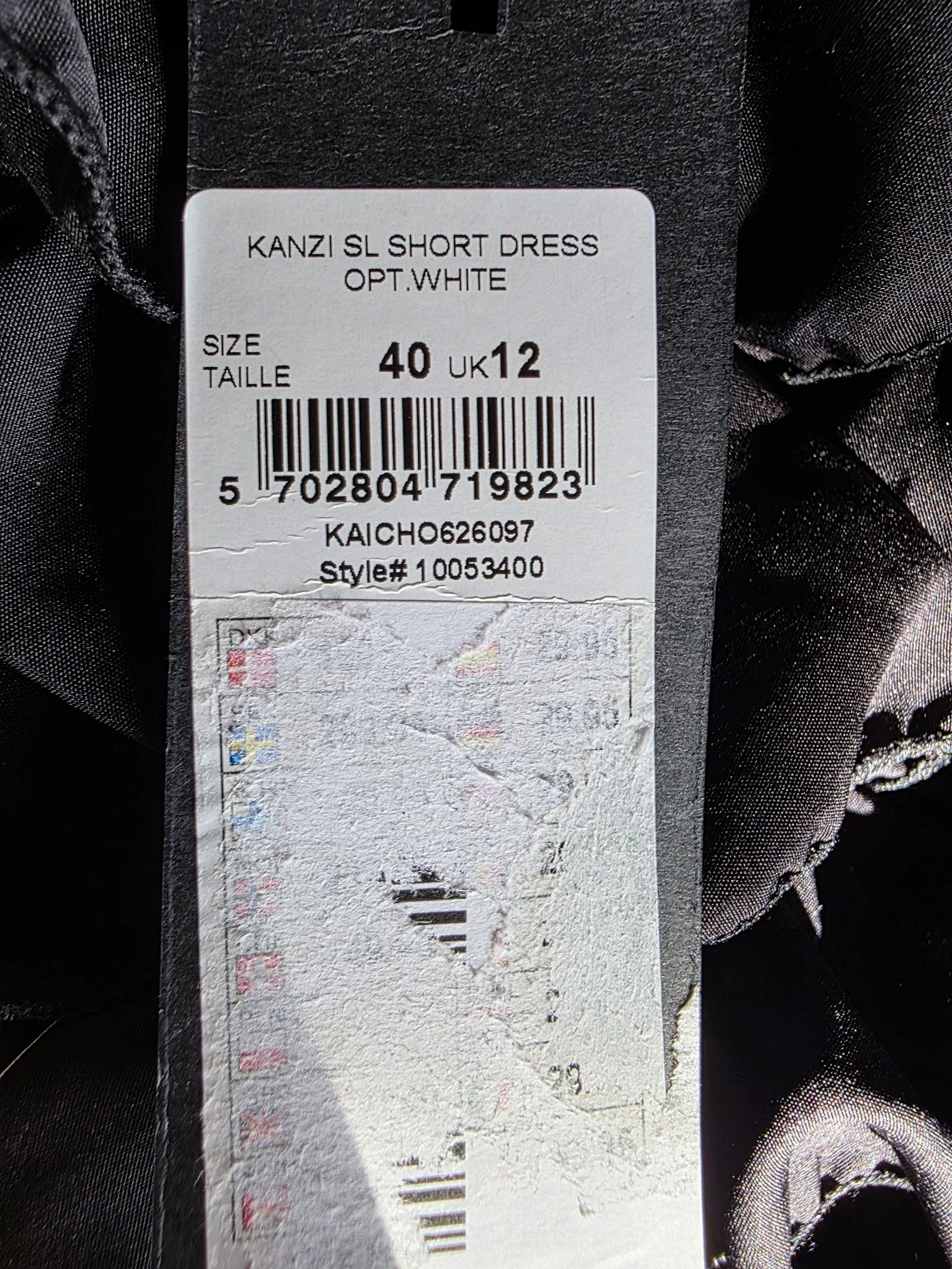 Tweekleurige maritieme jurk met ruches Vero Moda - Nieuw met etiket - Maat 34 klein 36 – photo 9